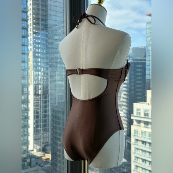 🆕 ZIMMERMANN 🧿 NWOT Devi Balconette Eyelet 1PC Bathing Suit, Sz 0 US 2 - 4 - Picture 5 of 16